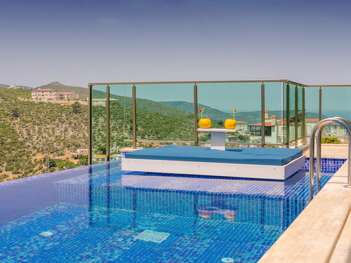  gece  -  Kasım
  | Kalkan İslamlar'da Doğa Manzaralı ve Korunaklı Lüks Villa  Jakuzili 3 Süit Odalı 6 Kişilik Tatil Villası